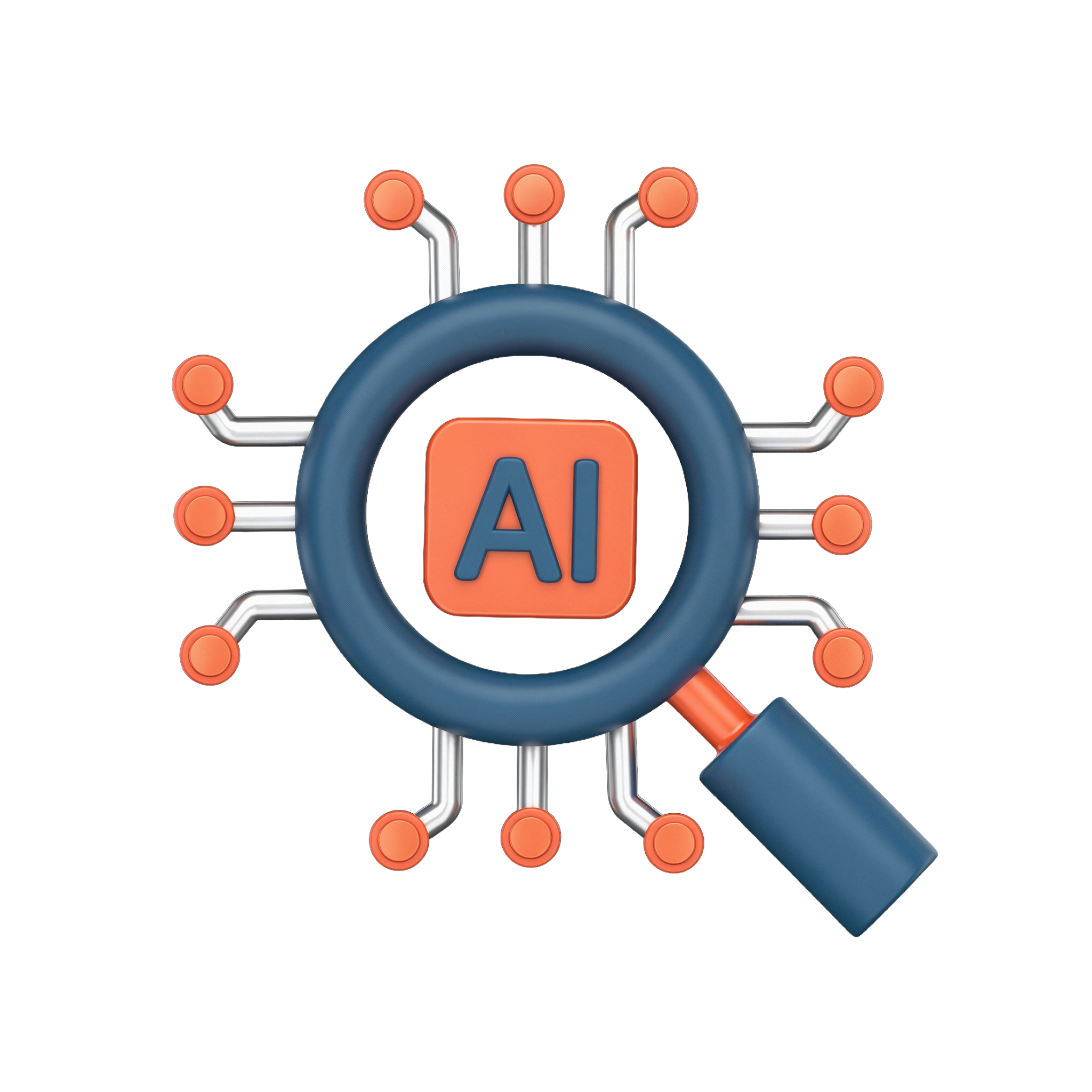 smart search icon powered by robotic process automation rpa and ai to discover business growth opportunities in the australian market